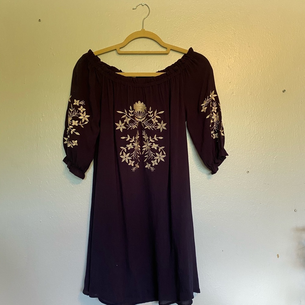 Navy blue dress